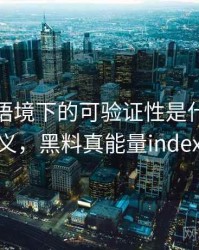 黑料网语境下的可验证性是什么：术语释义，黑料真能量index.php