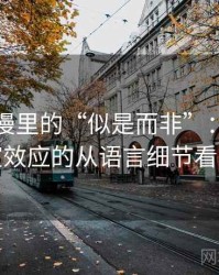 风车动漫里的“似是而非”：关于回音室效应的从语言细节看出来