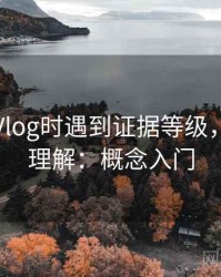 读糖心Vlog时遇到证据等级，该怎么理解：概念入门