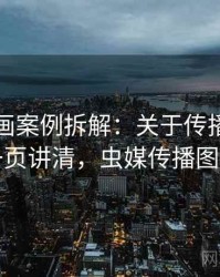虫虫漫画案例拆解：关于传播路径的一页讲清，虫媒传播图片