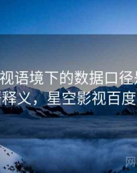 星空影视语境下的数据口径是什么：术语释义，星空影视百度百科
